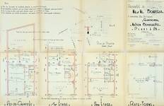 Rue Heideken 25, Ganshoren, plans terriers, ACG/Urb.