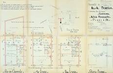 Rue Heideken 25, Ganshoren, plans terriers, ACG/Urb.