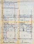 Avenue du Duc Jean 79, Ganshoren, plan des rez-de-chaussée et étages, ACG/Urb.