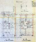 Avenue Van Overbeke 107, Ganshoren, plan des étages, ACG/Urb.