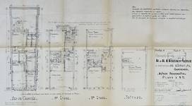 Rue Laurent Heirbaut 10, Ganshoren, plans terriers, ACG/Urb.