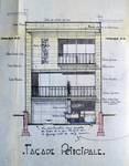 Serenadestraat 14, Sint-Jans-Molenbeek, opstand voorgevel, GAM/DS