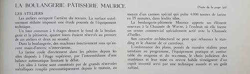 'Boulangerie-pâtisserie Maurice, à Ixelles', <i>La Maison</i>, 1, 1963, p. 32