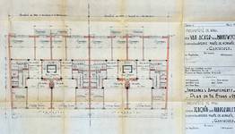 Avenue Marie de Hongrie 9, Ganshoren, plan du cinquième étage, ACG/Urb.