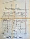 Avenue Van Overbeke 103, Ganshoren, plan du rez-de-chaussée, ACG/Urb.