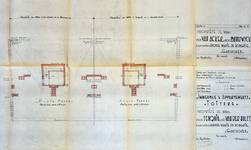 Avenue Marie de Hongrie 9, Ganshoren, plan de la toiture, ACG/Urb.