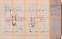 Renaissancelaan 12-16, Brussel Uitbreiding Oost, grondplan gelijkvloers, SAB/OW 80628 (1969)