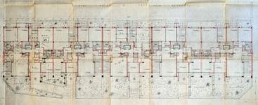 Wereldtentoonstellingslaan 52 tot 60, Ganshoren, grondplan gelijkvloers, GAG/DS