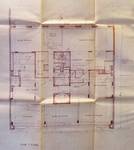 Avenue Émile De Mot 8-9, Bruxelles Extension Sud, plan du premier étage, AVB/TP 87831 (1963)