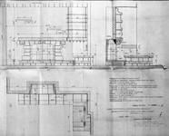 Avenue Marie de Hongrie 3, Ganshoren, cheminée Cigrasa, plans, 1966 (archives Galloy)