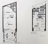 Avenue Charles Woeste 327, Jette, plan du rez-de-chaussée et du premier étage (<i>La Maison</i>, 1, 1962, p. 23)