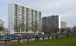 Europark, Antwerpen Linkeroever, gebouwen D' en E (© ARCHistory, foto 2022)