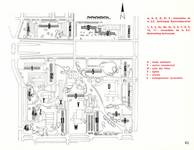 Europark, Anvers rive gauche, plan d'implantation (<i>Habiter</i>, 64-65, 1975, p. 61)