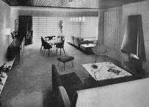 Avenue de Villegas 25, Ganshoren, premier étage (<i>La Maison</i>, 12, 1963, p. 392)