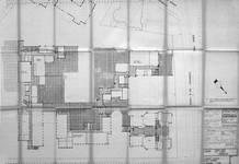 Quai de l'Industrie 170, Anderlecht, plan du premier étage, ACA/Urb. 45458bis (1980)