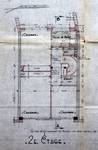 Avenue Notre-Dame de Fatima 31, Berchem-Sainte-Agathe, plan du second étage (archives des propriétaires)