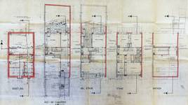 Avenue de Villegas 29, Ganshoren, plans terriers, ACG/Urb.