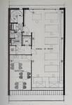 Avenue de Villegas 31, Ganshoren, plan du troisième étage (<i>La Maison</i>, 6, 1966, p. 189)