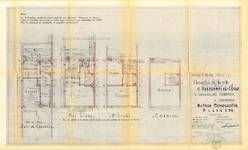 Square du Centenaire 45, Ganshoren, plans terriers, ACG/Urb.